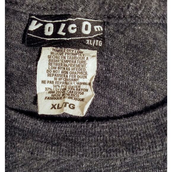 Vintage Y2K Volcom Stone Paper Tag Skater Graphic Streetwear Surf Skate OG SZ XL - Picture 5 of 7